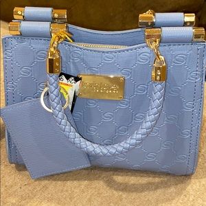 Bebe Purse and Matching Wristlet.